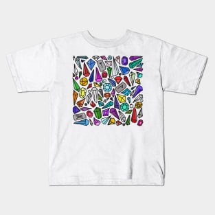 Gem Shards and Runestones Kids T-Shirt